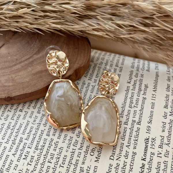 Stone Earrings