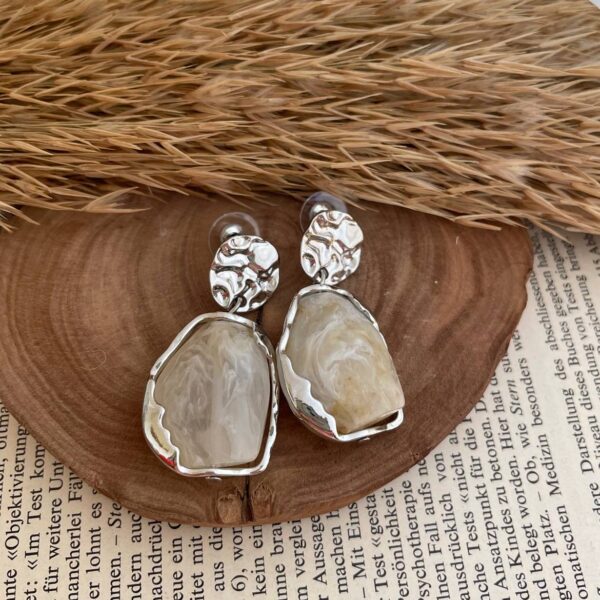 Stone Earrings - Image 2